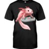 T Shirt Space Axolotl