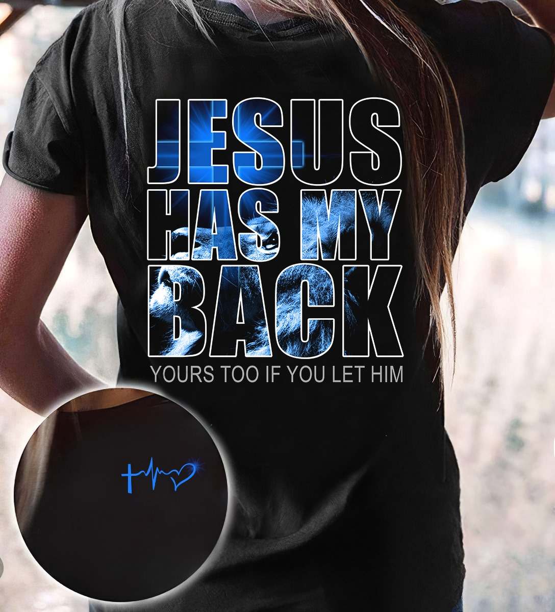 Jesus' Heartbeat - Jesus has my back your too if you let him