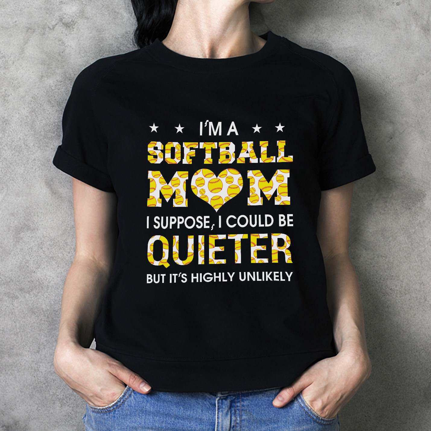 I'm a softball mom i suppose, i could be quieter but it's highly unlikely