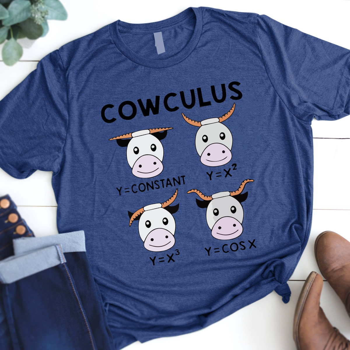 Funny Cowculus – y=constant y= x^2 y=x^3 y= cosx