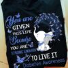 Elephant lover - You Are Given This Life Because You Are Strong Enough To Live It Diabetes Awareness