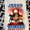 Horses And Light From Hand - Jesus is my savior horses are my therapy