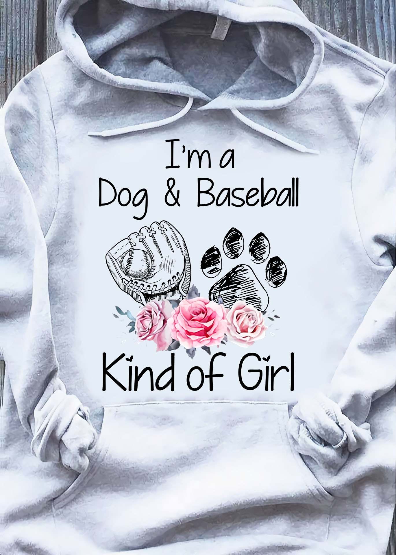 Dog Baseball - I'm a dog & baseball kind of girl