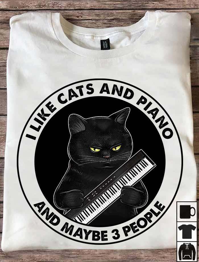 Cat Piano - I like cats and piano and maybe 3 people