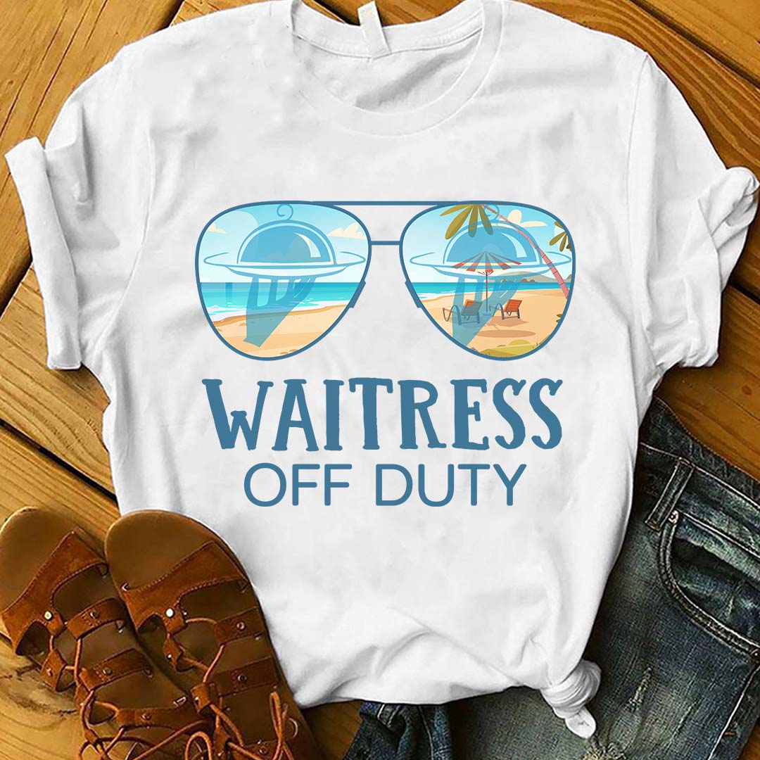 Sunglasses And Sea, Eat Food - Waitress off duty
