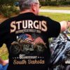 Sturgis Motorcycle Rally And America Flag - sturgis motorcycle rally 2021, 81st anniversary south dakato