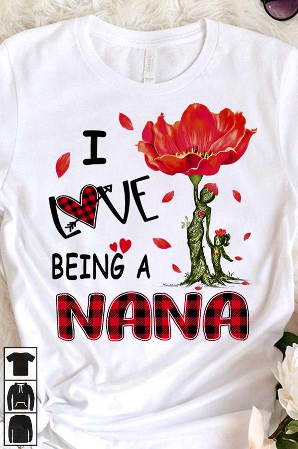 Nana the mother, mother’s day gift - I love being a nana