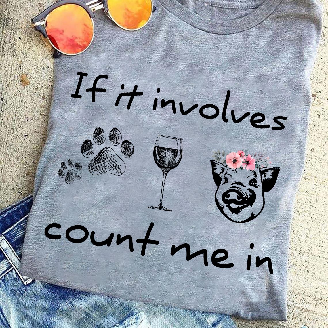 Dog lover, wine and pig - If it involves count me in