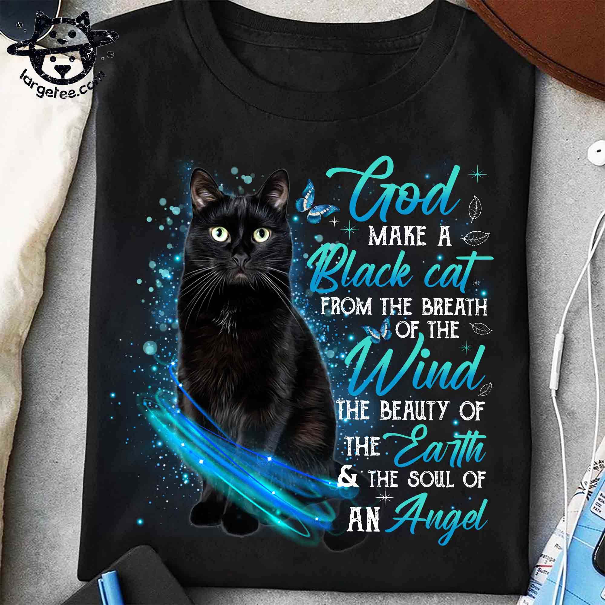 God Black Cat - God make a black cat from the breath of the wind the beauty of the earth