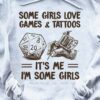 Games Tattoos - Some girls love games and tattoos it's me i'm some girls