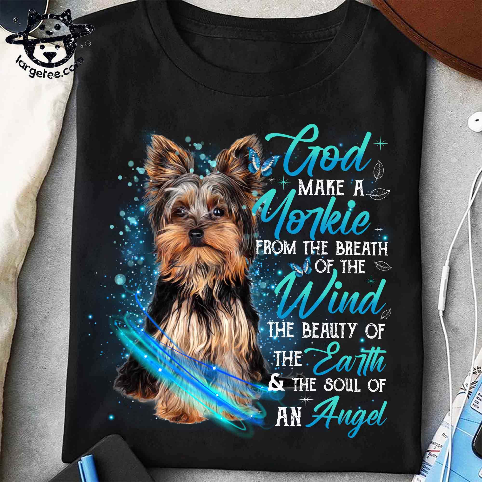 God Yorkie - God make a black cat from the breath of the wind the beauty of the earth