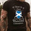 A Scot is a Scot even unto a Hundred generations - Scotland person, Scotland flag
