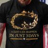 A lot can happen in just 3 days - King crown