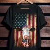 America cow - America independence day, America flag