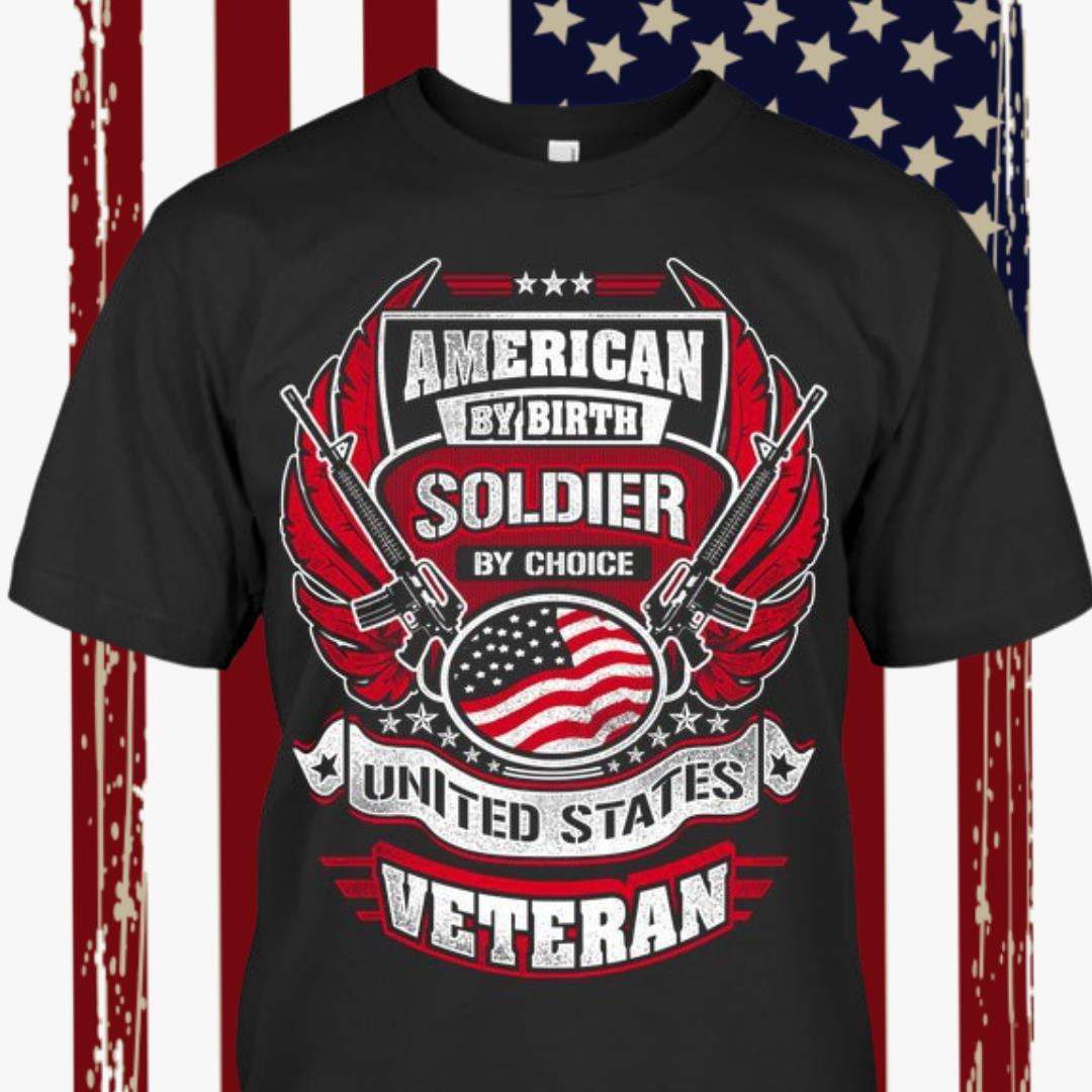 American by birth, soldier by choice, United States veteran