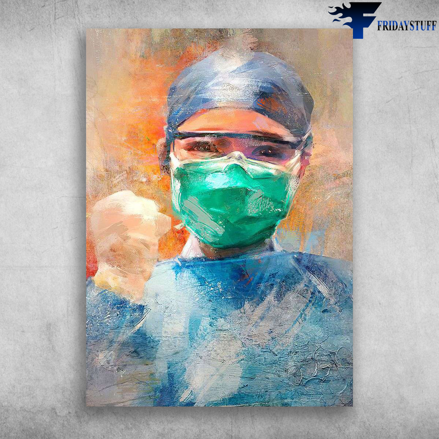 Anesthesia Hand, Power Poster Gift