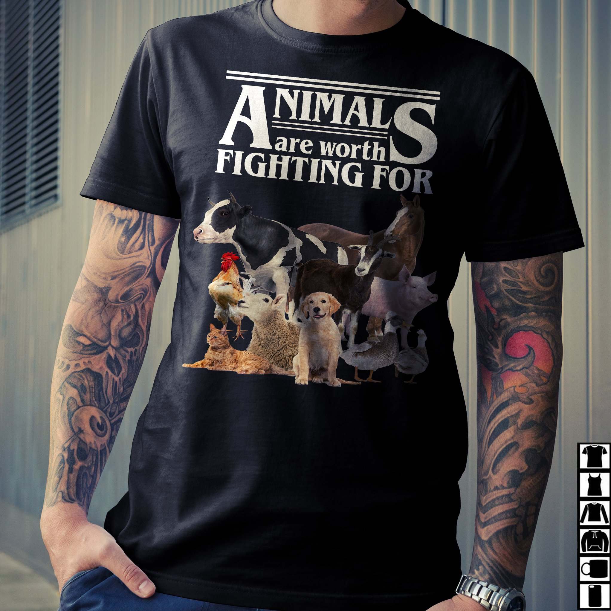 Animals are worth fighting for - Animal lover