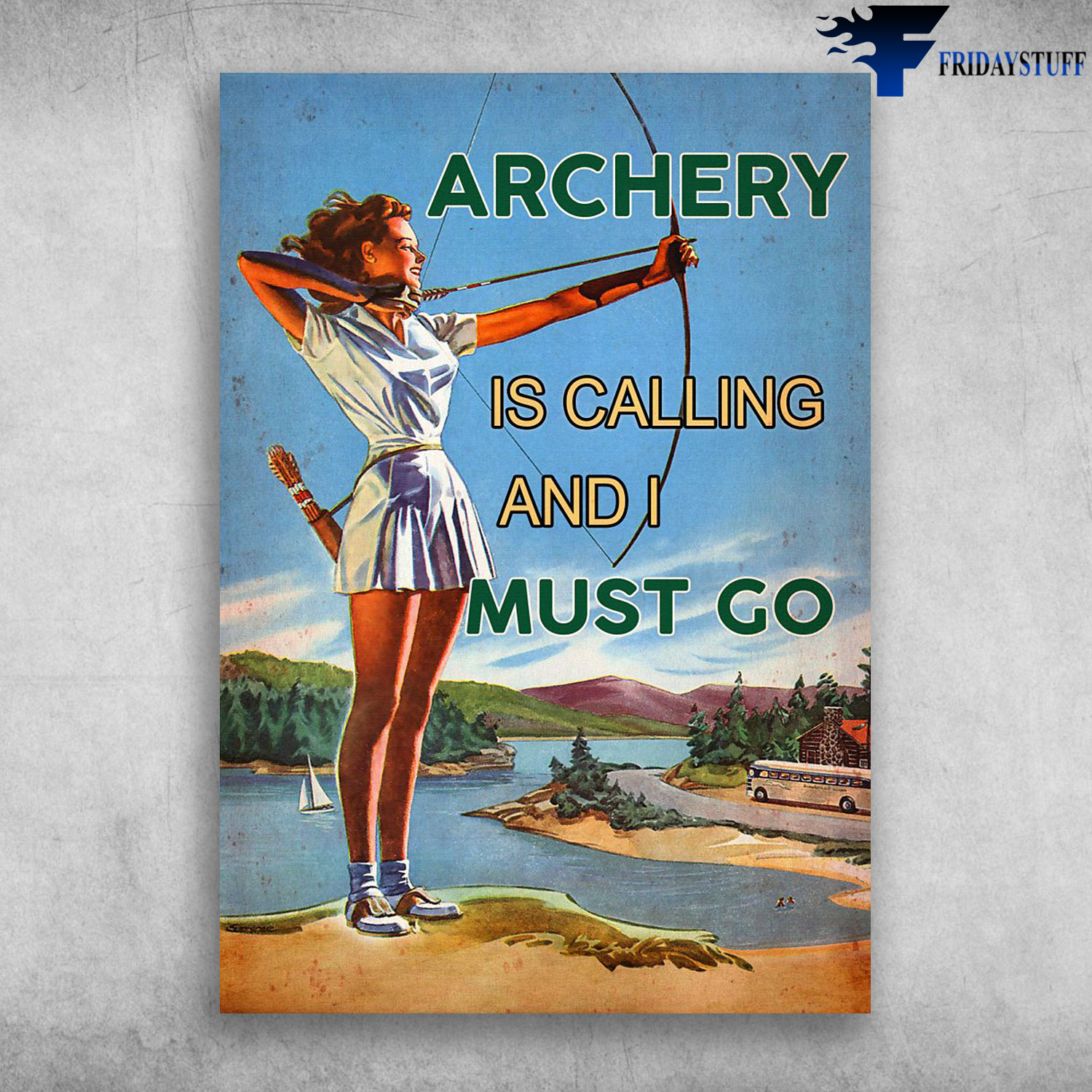 Archery Girl - Archery Is Calling, And I Must Go