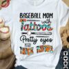 Baseball mom with tattoos pretty eyes and thick thighs - Baseball lover