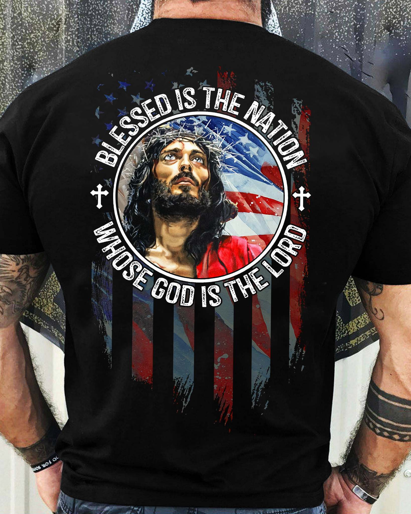 Blessed is the nation whose god is the lord - America independence day