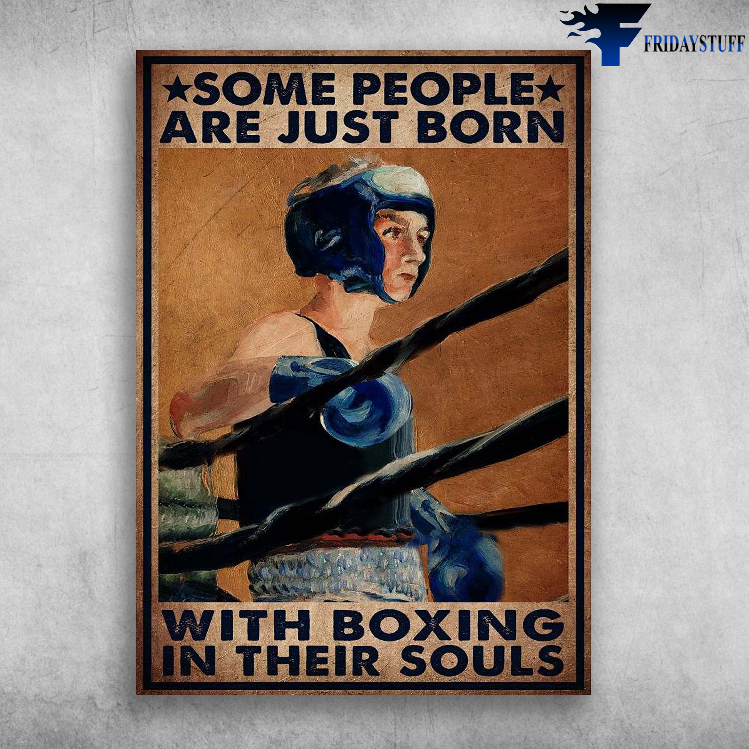 Boxing Man - Some People Are Just Born, With Boxing, In Their Souls