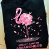 Breast cancer awareness - Cancer awareness, flamingo of hope