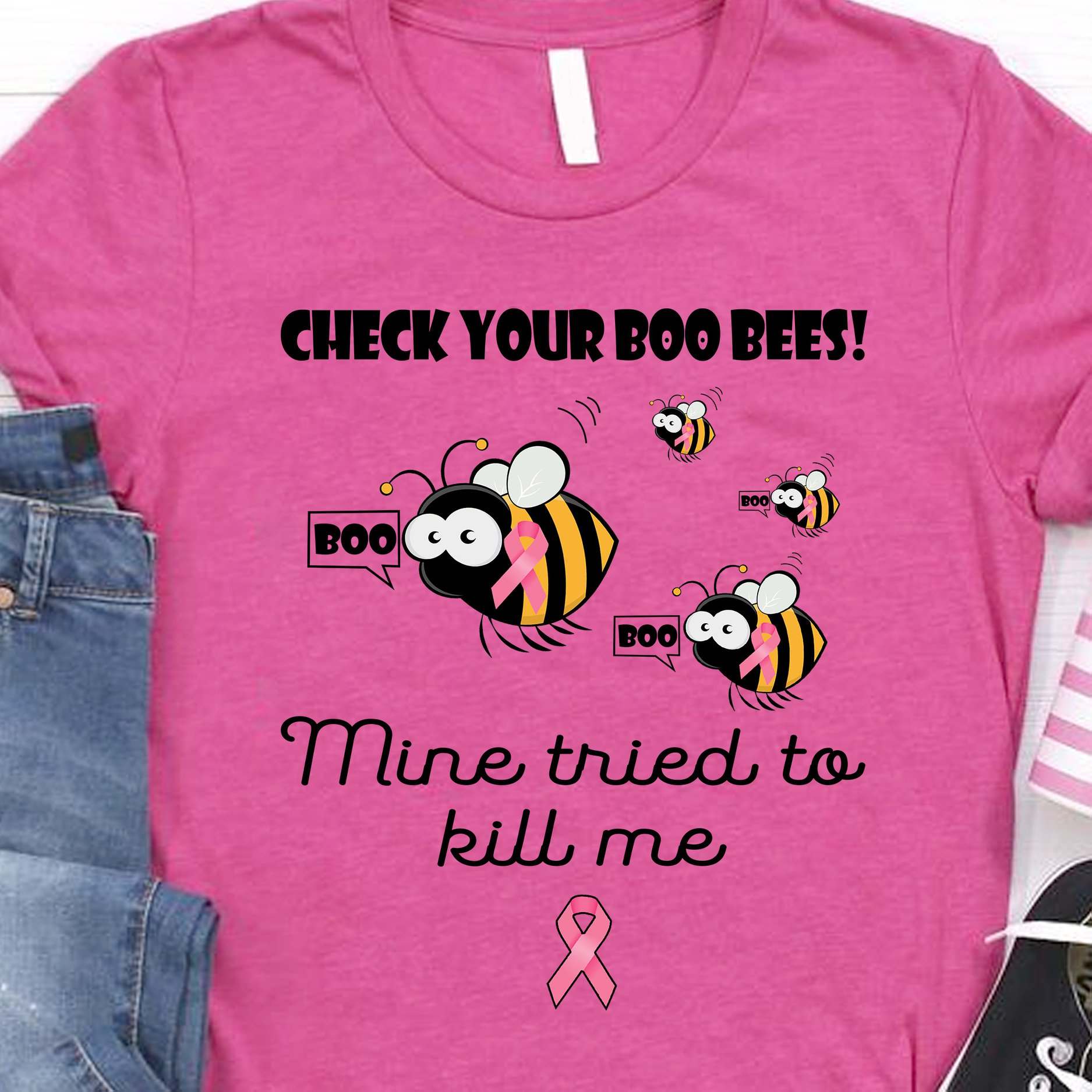 Check your boo bees - Mine tried to kill me, cancer awareness