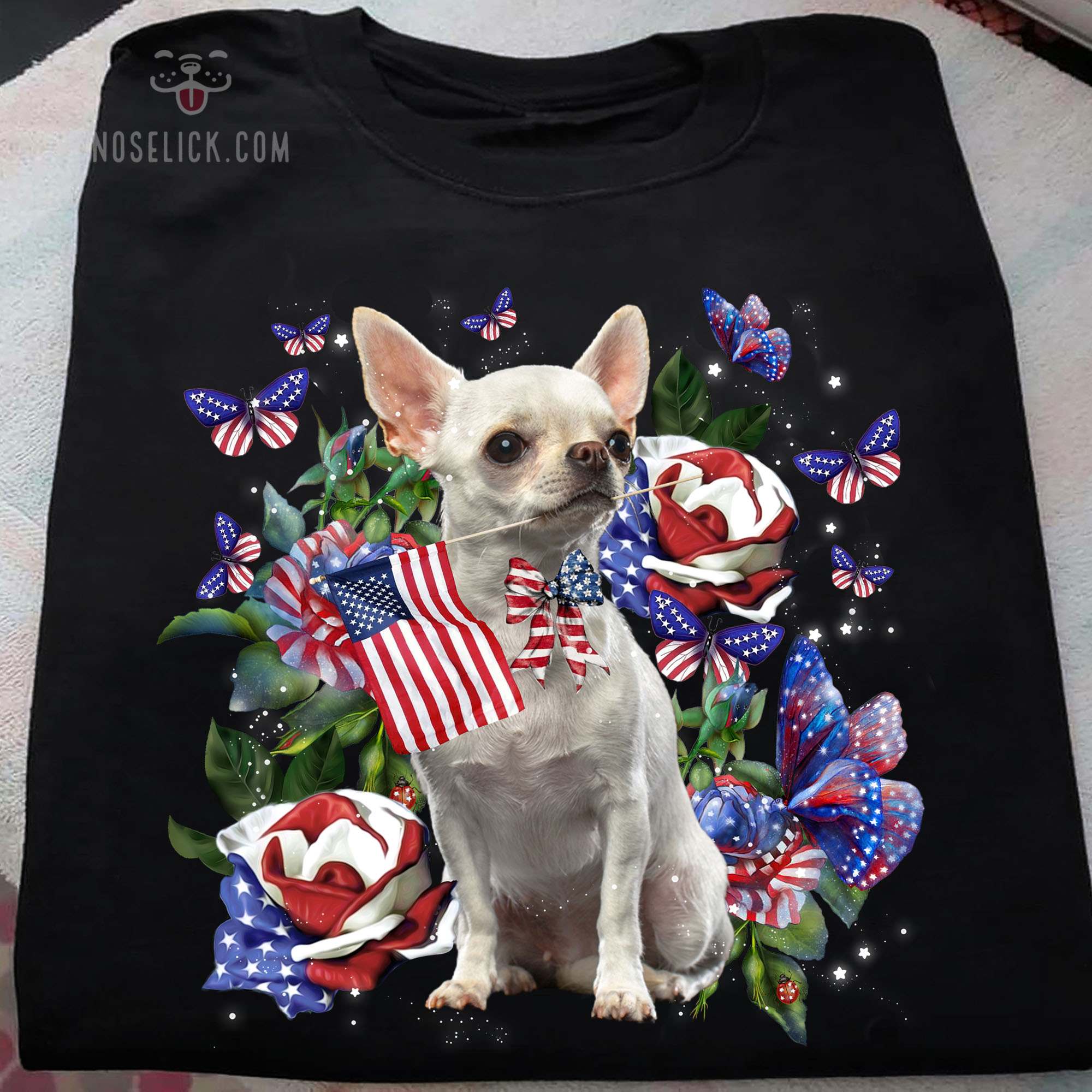 Chihuahua and America - America independence day, Chihuahua dog lover