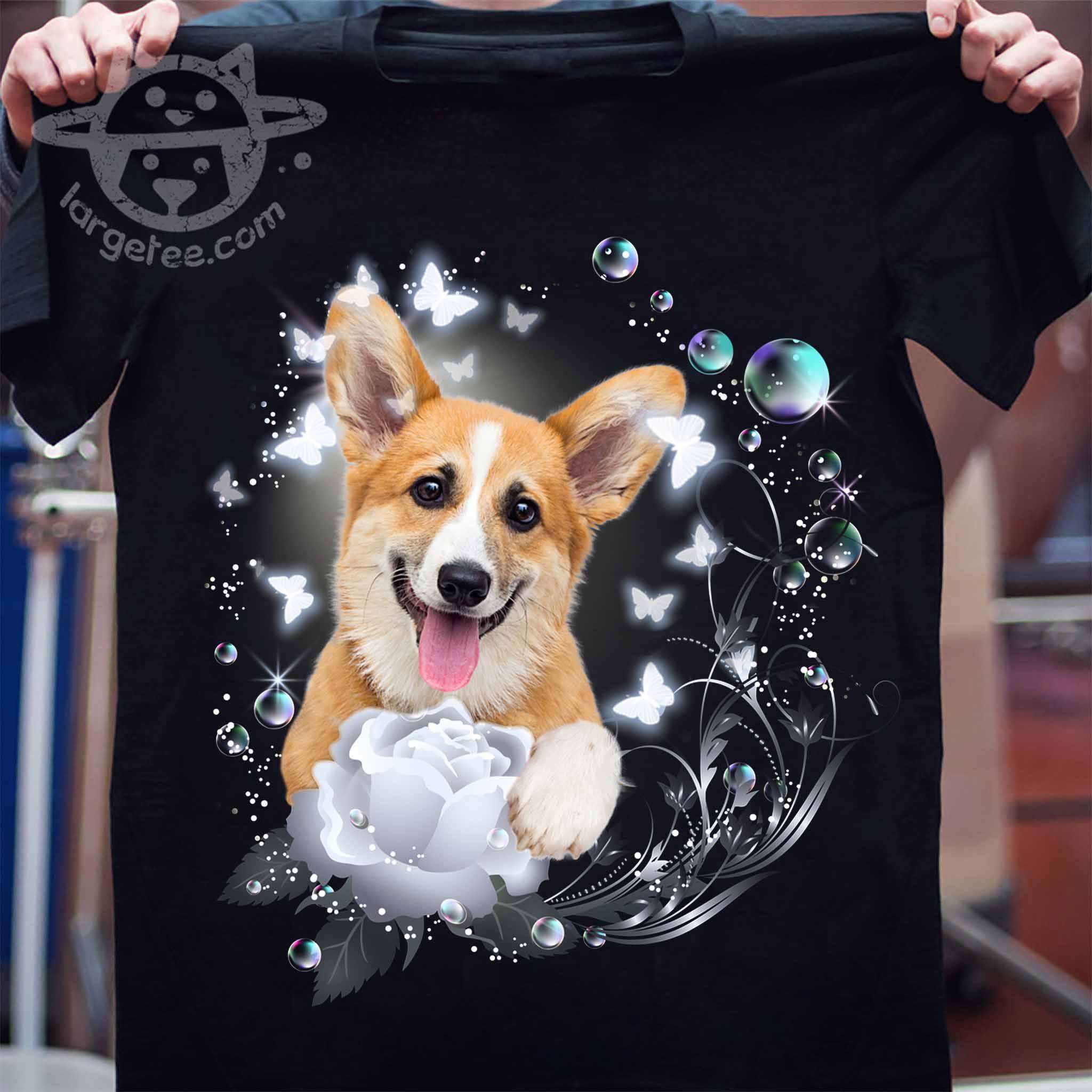 Corgi dog for dog lover, dog person T-shirt