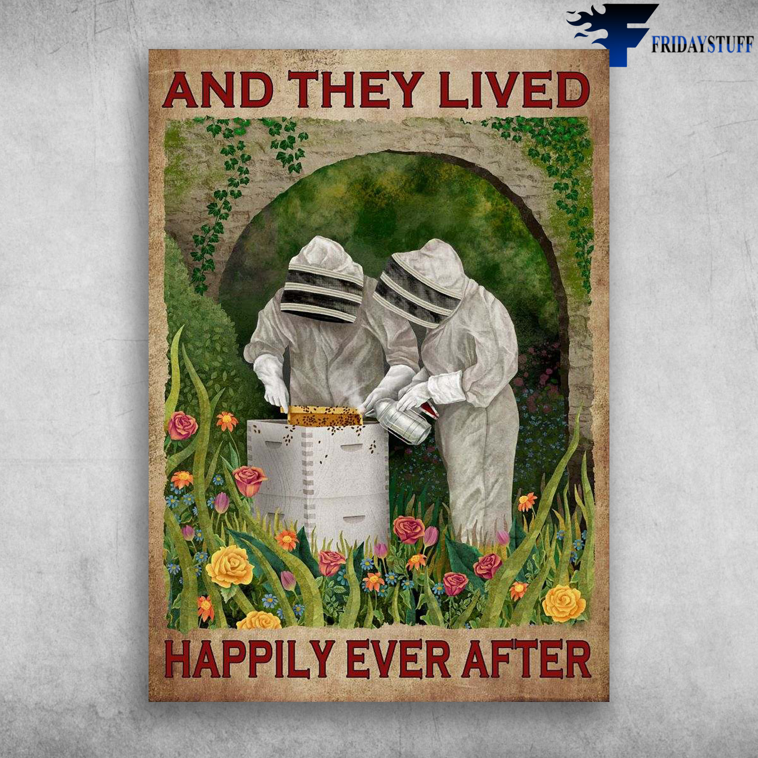 Couple Beekeeper, Bee Lover - And They Lived, Happily Ever After