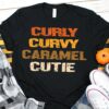 Curly curvy caramel cutie - Person shape, curvy hair