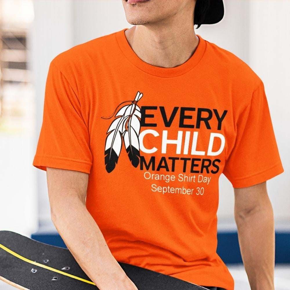 Every Child Matters Orange Day 2021 Kindness Day T-Shirt Teacher's Shirt Native American Shirt, Indigenous Orange Shirt Day Every Child