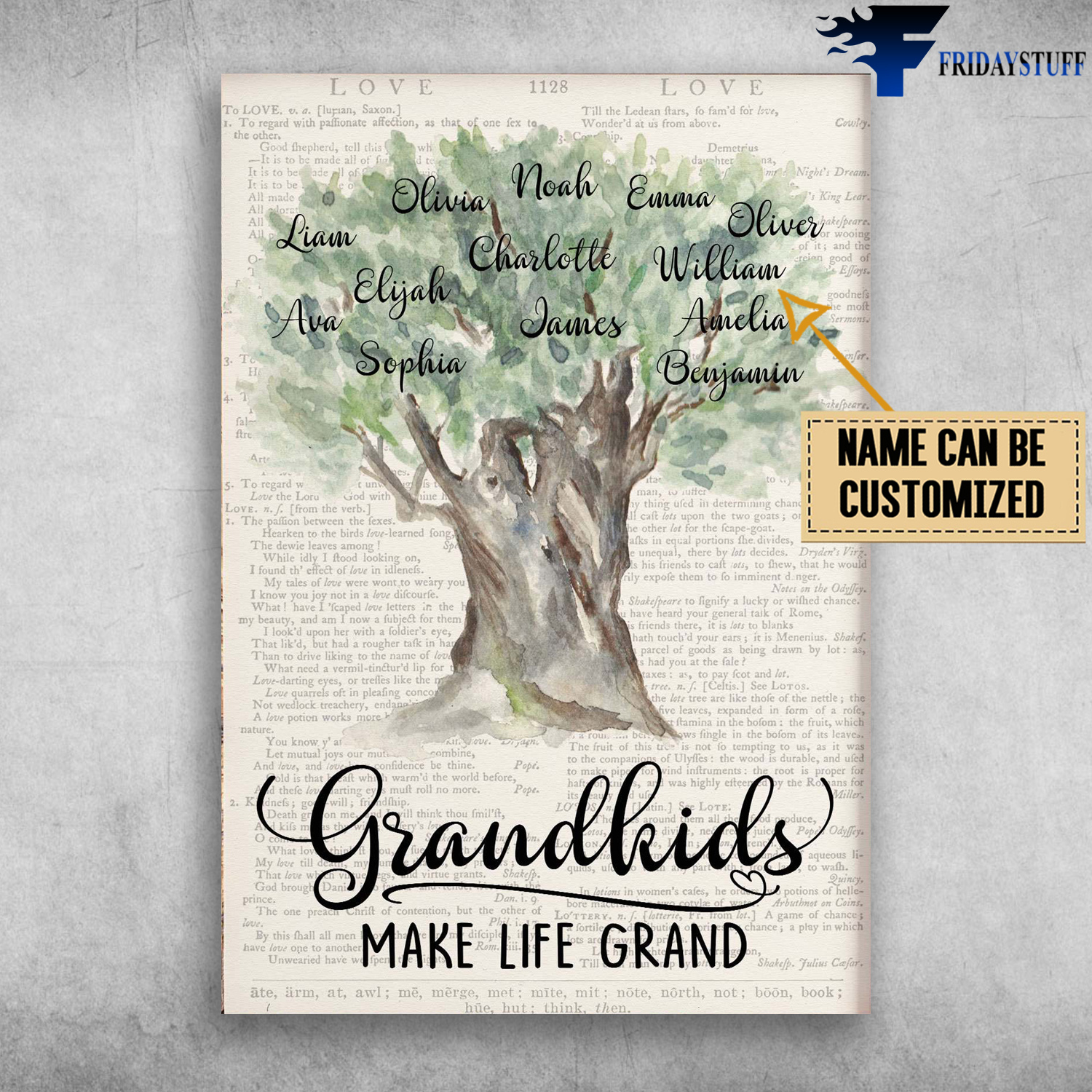 Famiy Tree, Grandkids, Make Life Grand