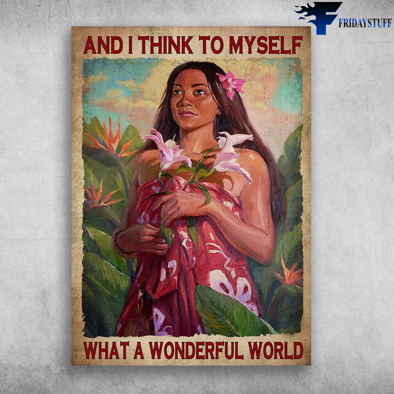 Flower Girl - And I Think To Myself, What A Wonderful World, Hawaii Girl