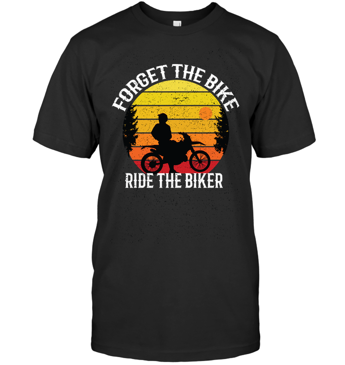 Forget the bike ride the biker - Love riding bike, the biker