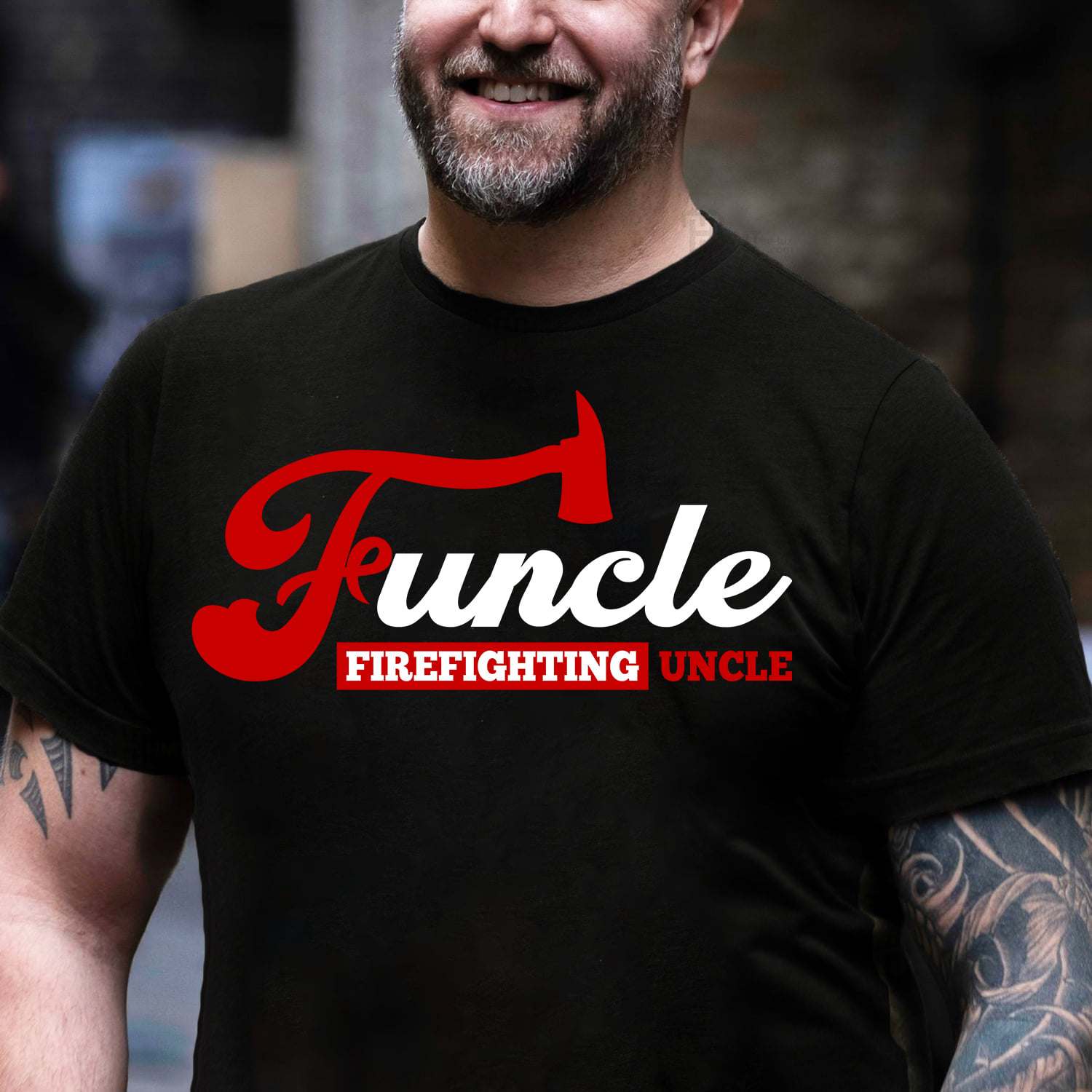 Funcle firefighting uncle - Firefighter the job