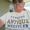 Genuine antique wrestler the older I get, the better I was - Love wrestling