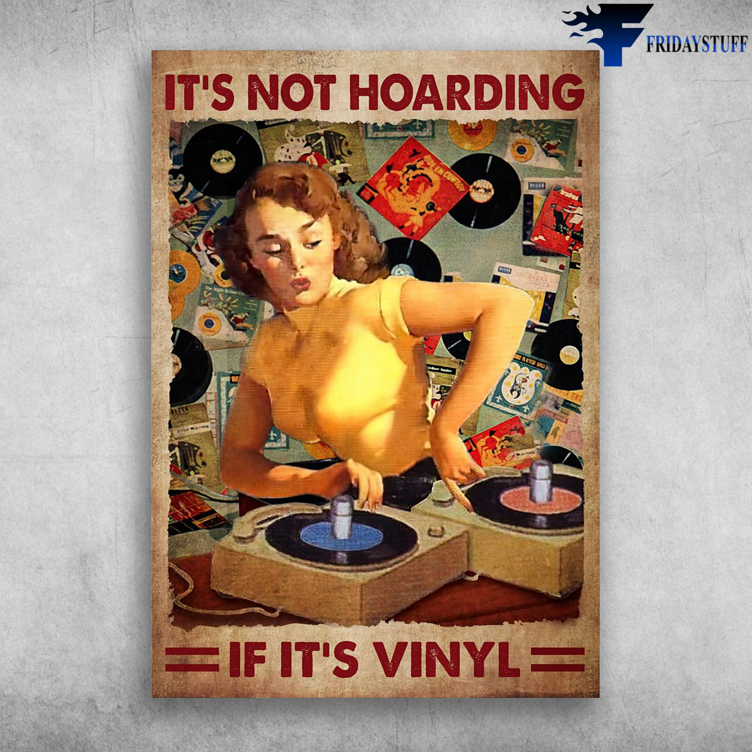 Girl Vinyl - It's Not Hoaring, If It's Vinyl