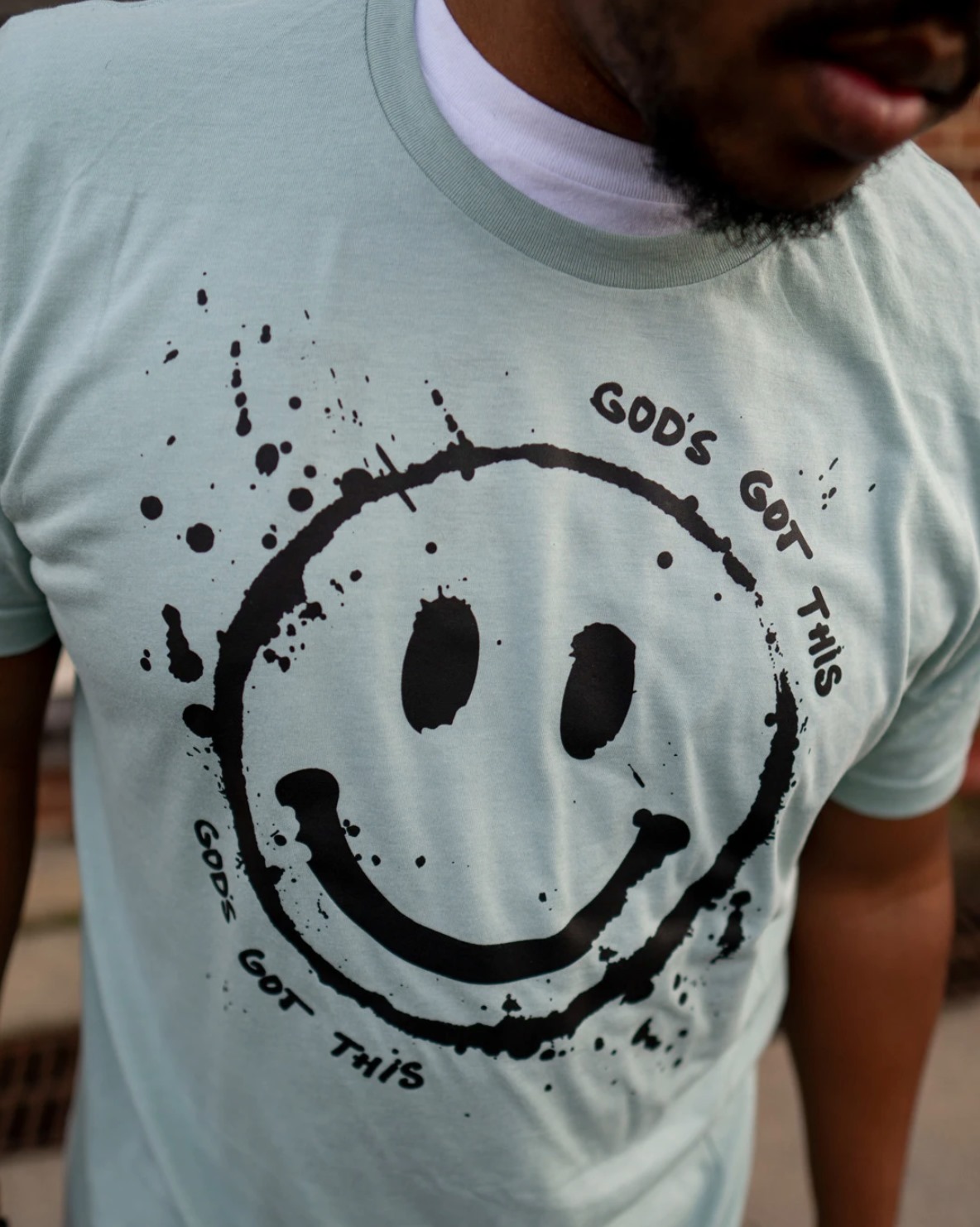 God's got this - Smiling face
