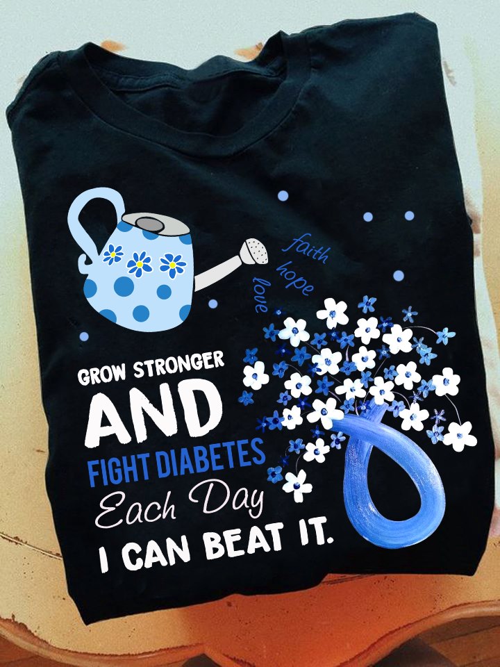 Grow stronger and fight diabetes each day I can beat it - Diabetes awareness