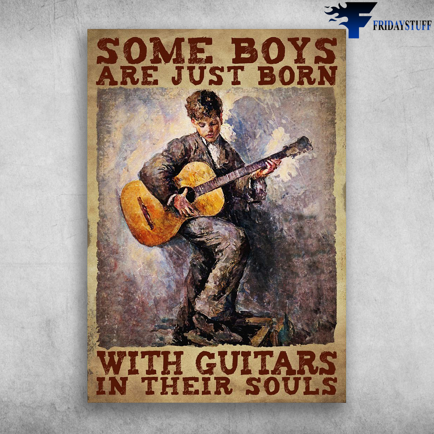 Guitar Boy - Some Boys Are Just Born, With Guitar In Their Souls