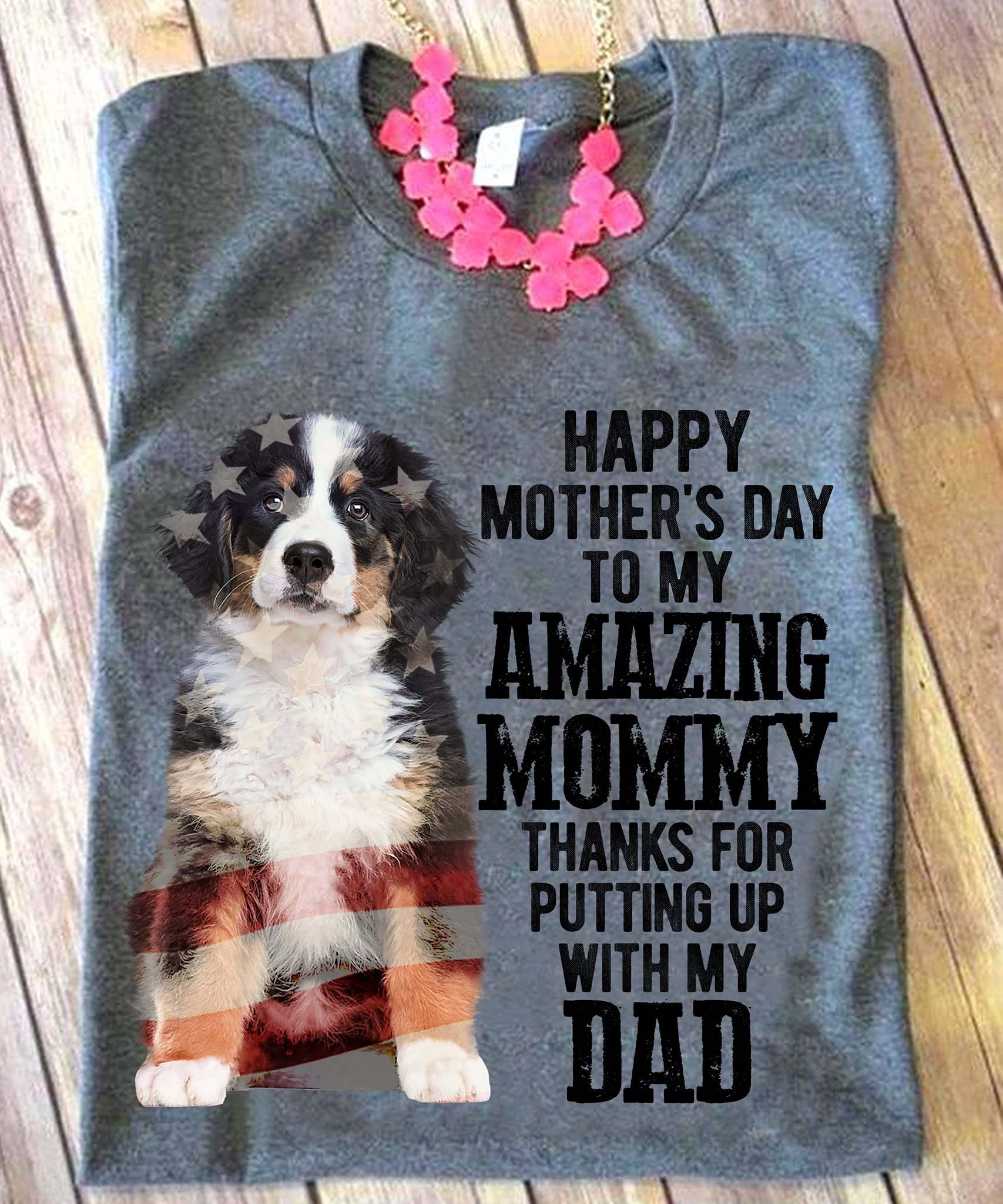 Happy mother's day to my amazing mommy - Dog mom, australian shepherd puppy