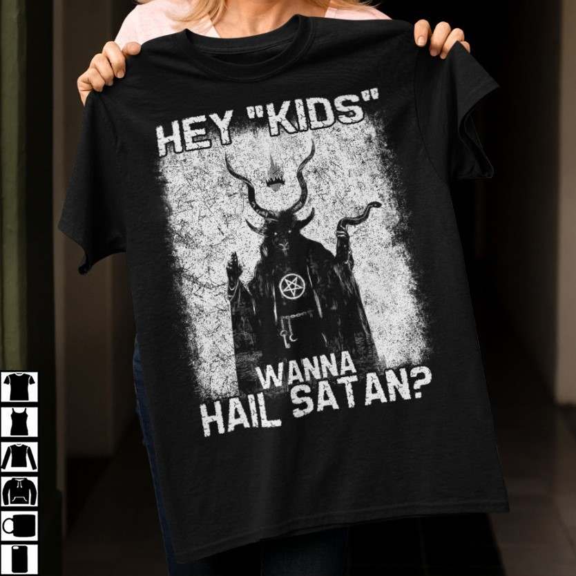 Hey kids wanna hail satan - satan the goat