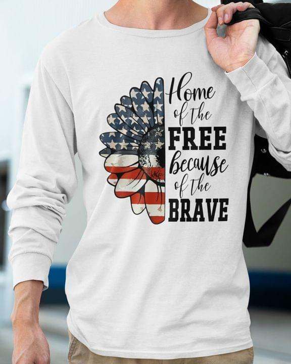 Home of the free because of the brave - America independence day