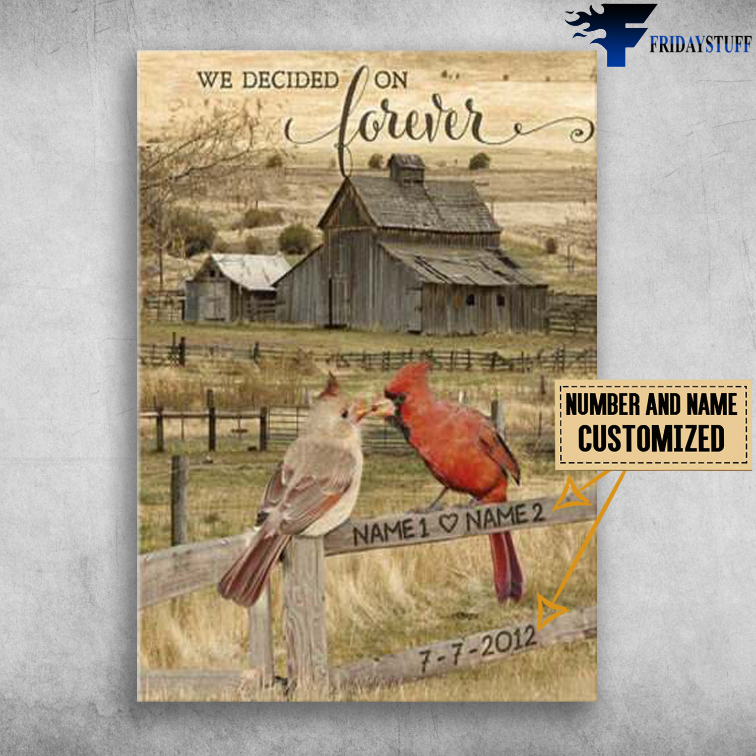 Humming Bird, Farmhouse Scene, We Didiced On Forever