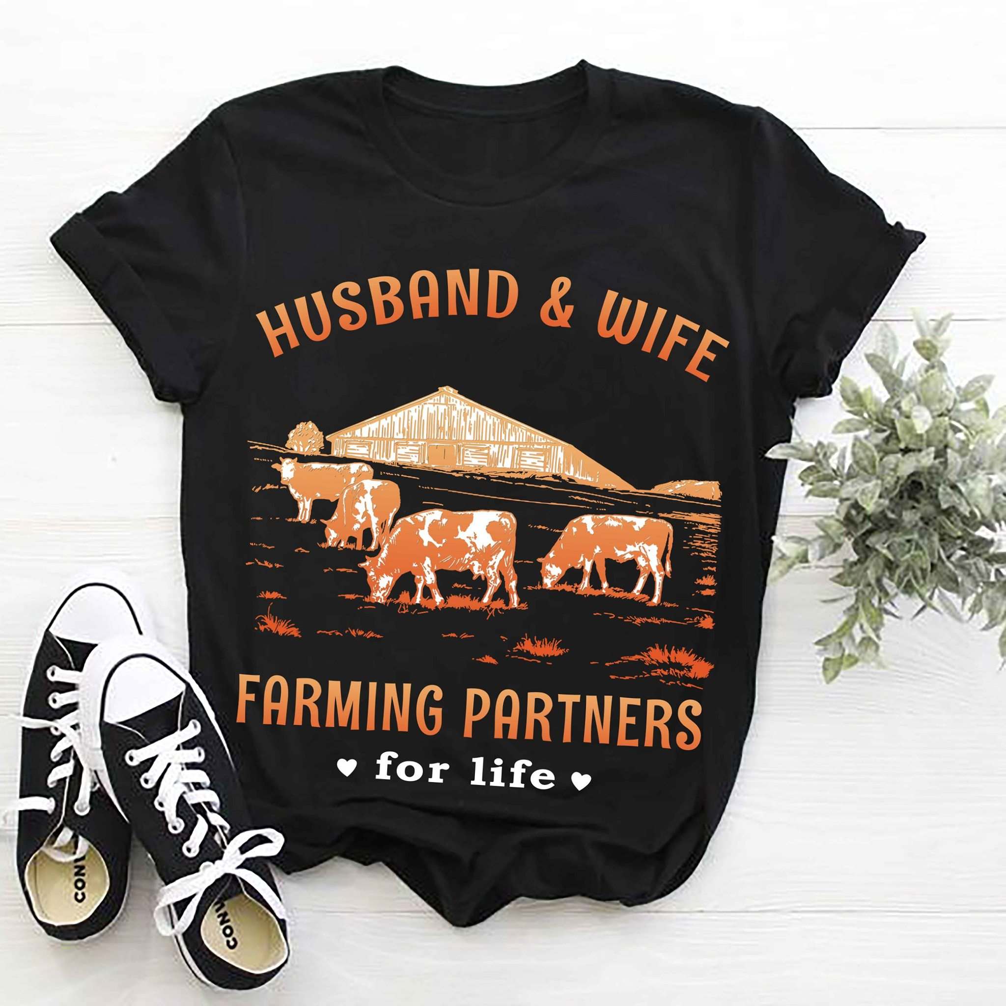 Husband and wife farming partners for life - Farmer couple