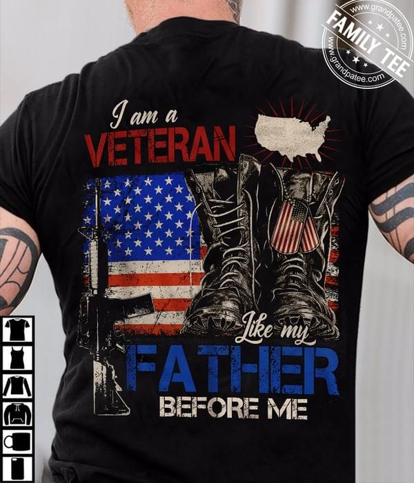 I am a veteran like my father before me - American veteran