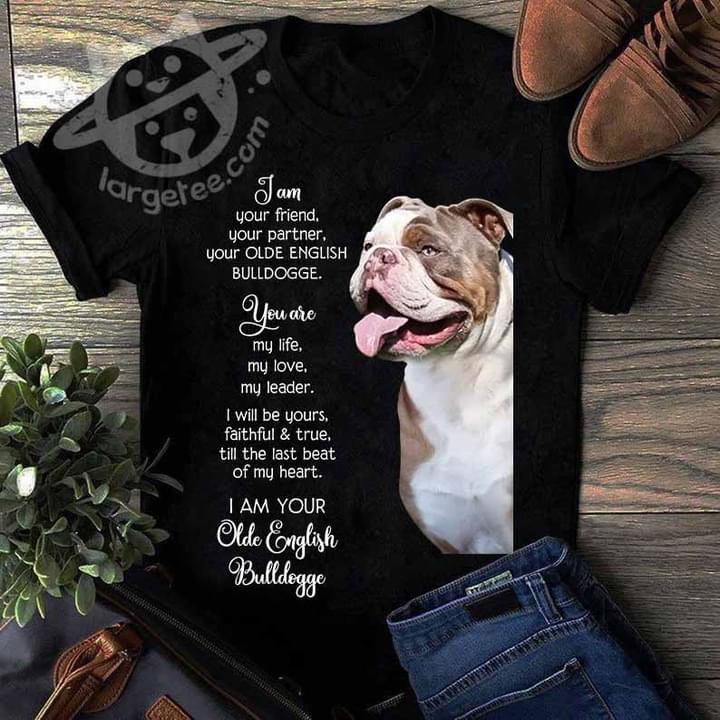 I am your friend, your partner, your Olde English Bulldogge - Dog lover