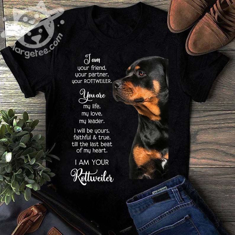 I am your friend, your partner, your Rottweiler