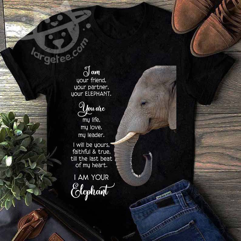 I am your friend, your partner, your elephant - Elephant lover